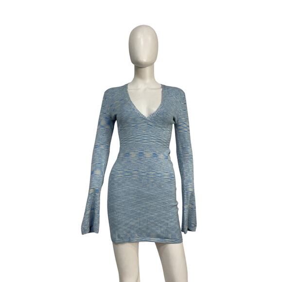 Atoir 'The Rigel' Blue Viscose Dress Size 4 - Picture 2 of 5